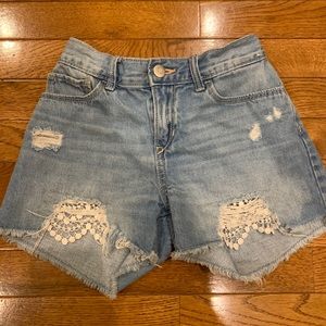 old navy denim shorts